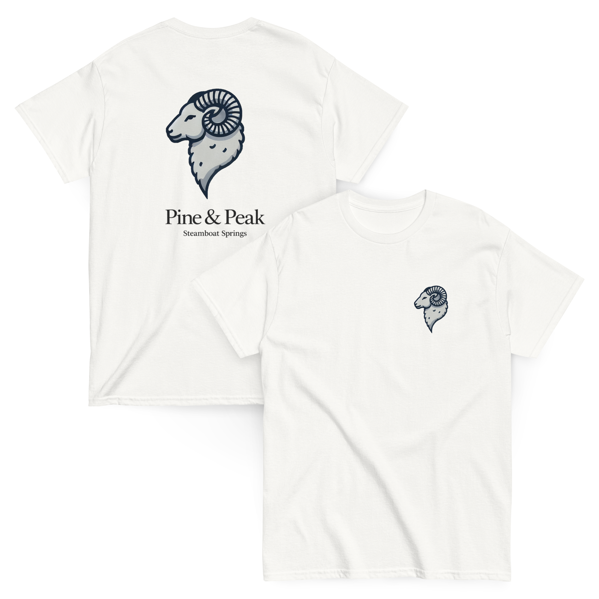 Classic Pine & Peak Graphic T-shirt
